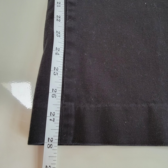 𝅺Briggs New York Black Chino Trousers Size 18 EUC - Picture 6 of 8